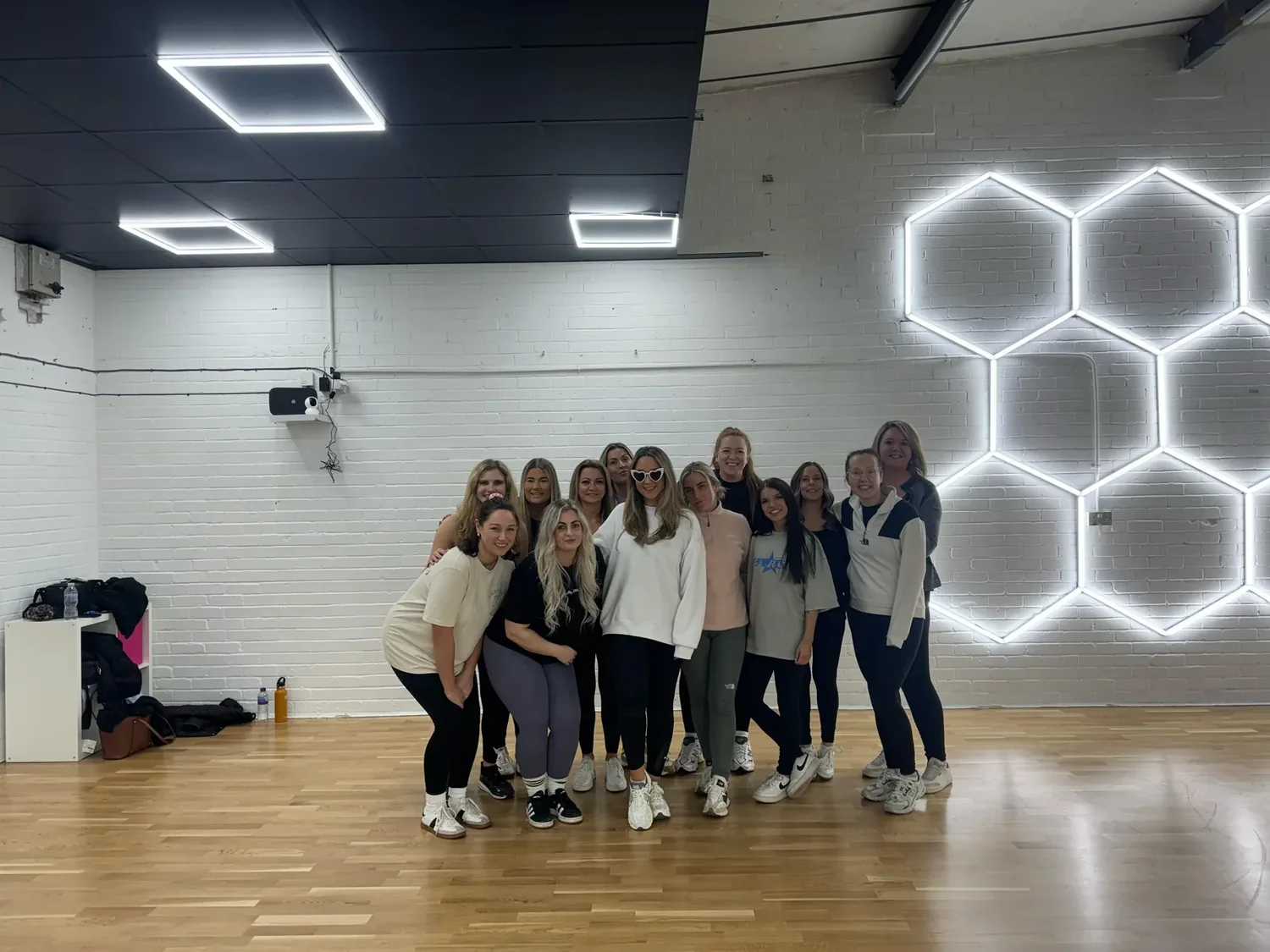 2000s hen party dance class in Nottingham