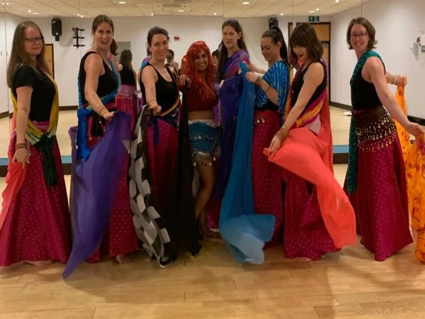 Belly Dance hen party dance class in Nottingham