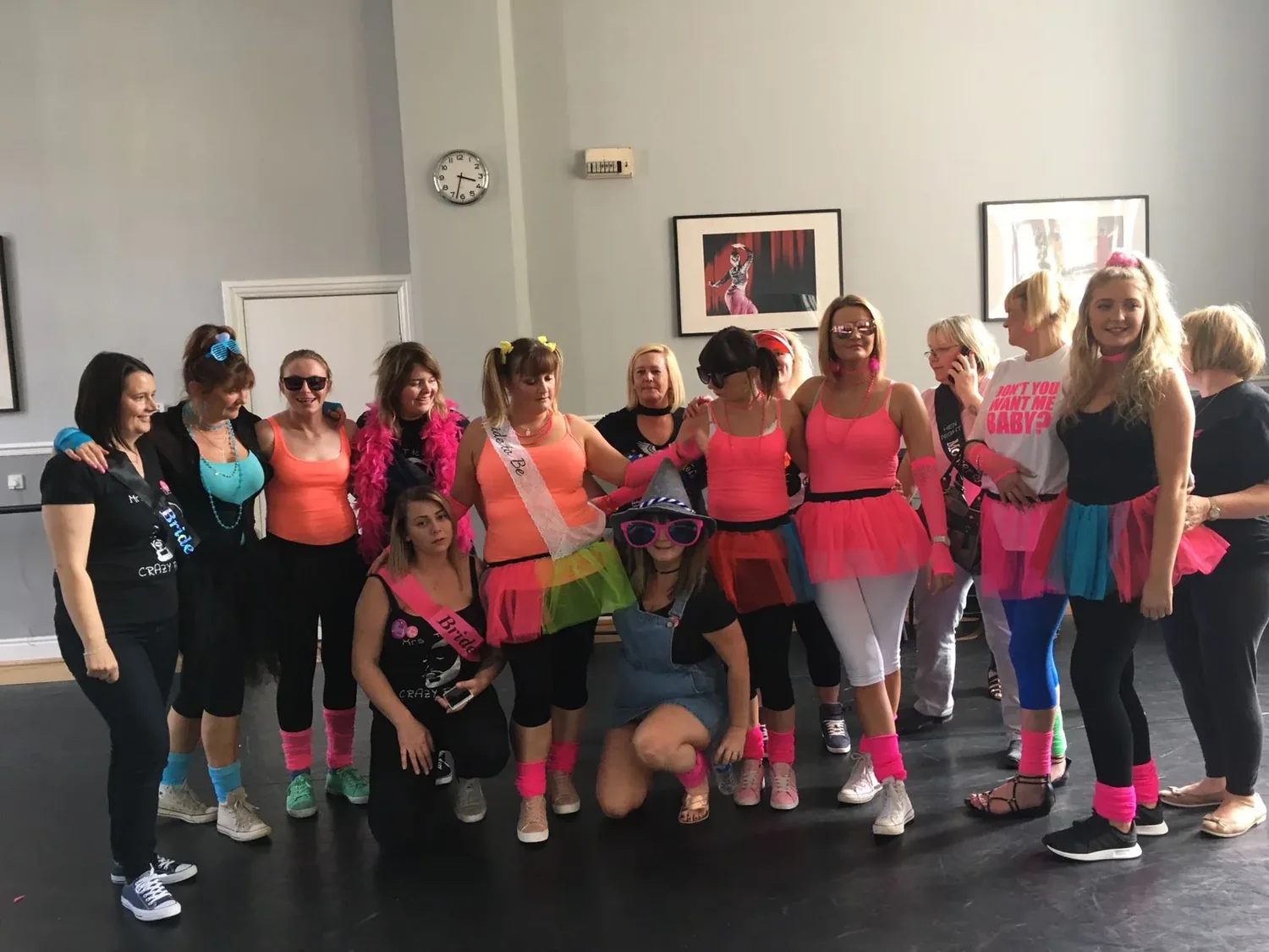 Ariana Grande hen party dance class in Nottingham